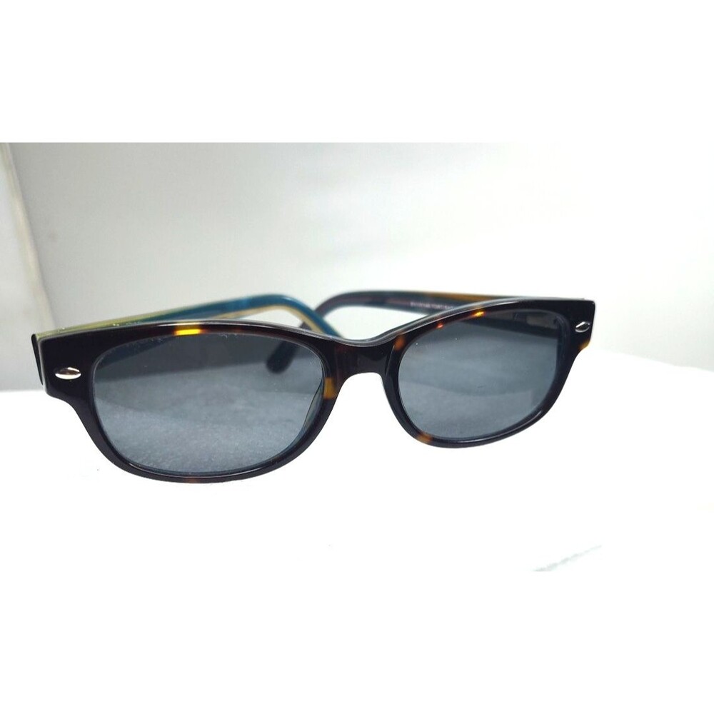 EDDIE BAUER Eyeglasses FRAMES ONLY 8212 Brown Tortoise Shell Sapphire 51-17-140